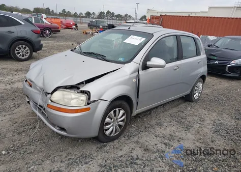 2007 Chevrolet Aveo 5 Ls from USA, damaged, VIN KL1TD66697B728776